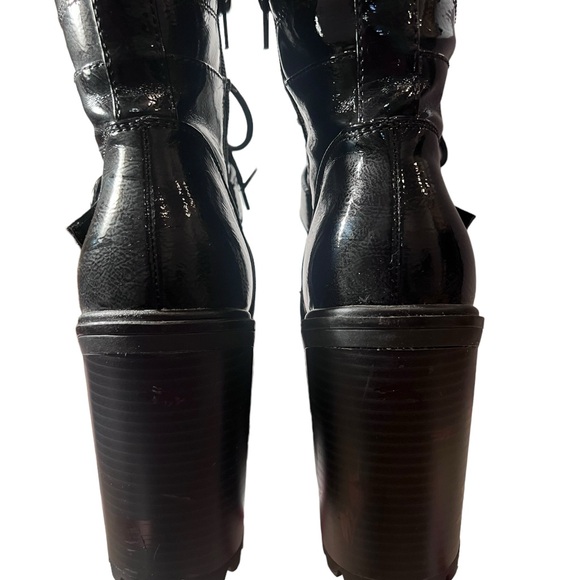 GUESS GBG Los Angeles SIZE 8 Platform Block‎ Heel Bootie- pre loved whimsigoth - Picture 7 of 12